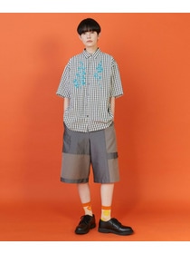 【FRAPBOIS】ミックショートパンツ 詳細画像 ブラック 7