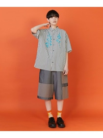 【FRAPBOIS】ミックショートパンツ 詳細画像 ブラック 8