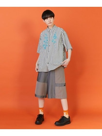 【FRAPBOIS】ミックショートパンツ 詳細画像 ブラック 9