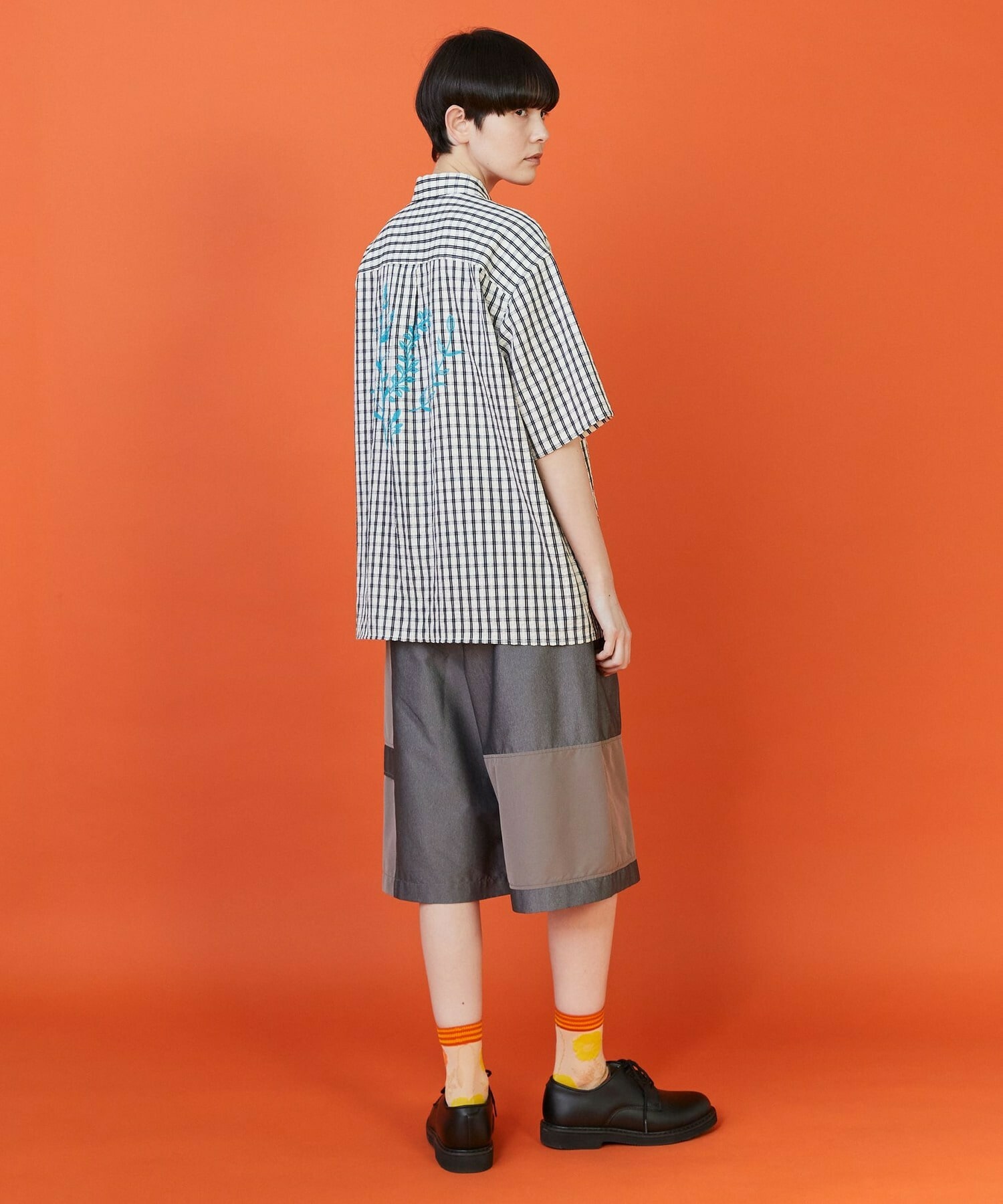 【FRAPBOIS】ミックショートパンツ 詳細画像 ブラック 10