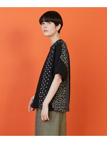 【FRAPBOIS】フラワードット Tシャツ 詳細画像 ブラック系その他 11