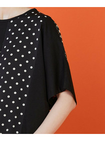 【FRAPBOIS】フラワードット Tシャツ 詳細画像 ブラック系その他 9