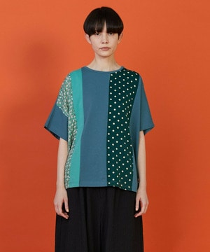 【FRAPBOIS】フラワードット Tシャツ 詳細画像 グリーン系その他 1