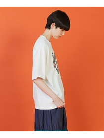【FRAPBOIS】フラワーロゴＴシャツ 詳細画像 ブラック 2