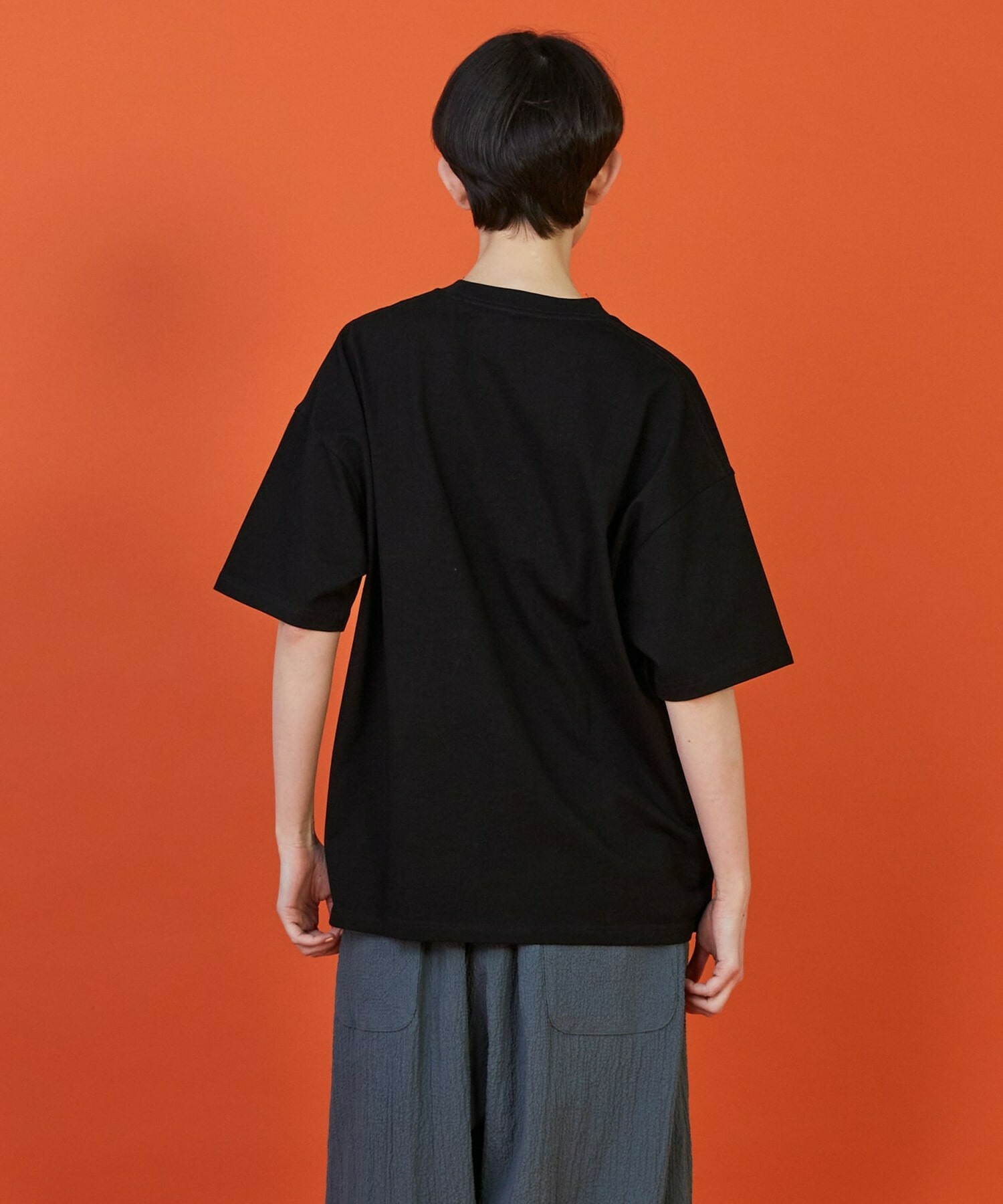 【FRAPBOIS】フラワーロゴＴシャツ 詳細画像 ブラック 10