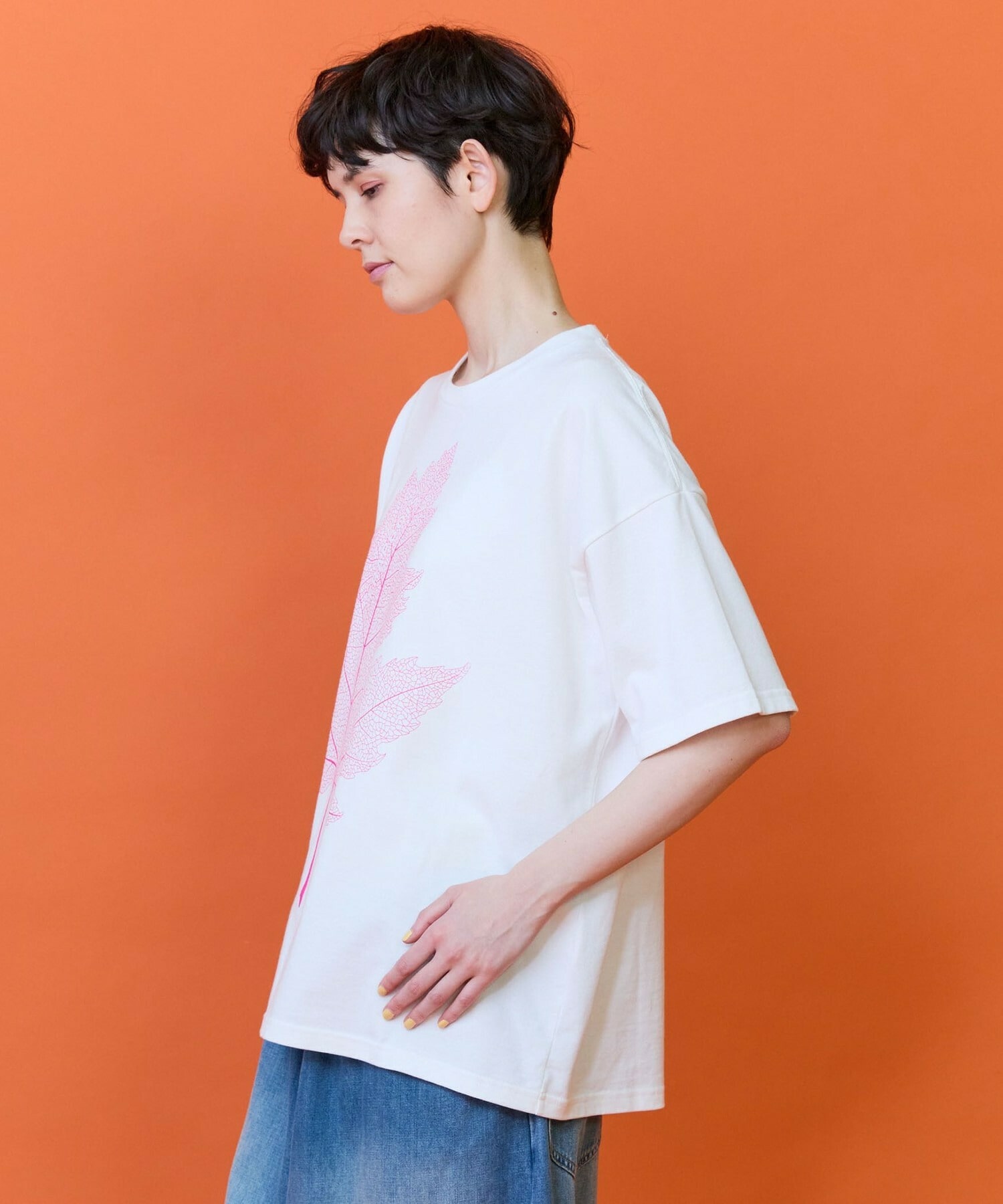 【FRAPBOIS】メープルTシャツ 詳細画像 ブラック 1