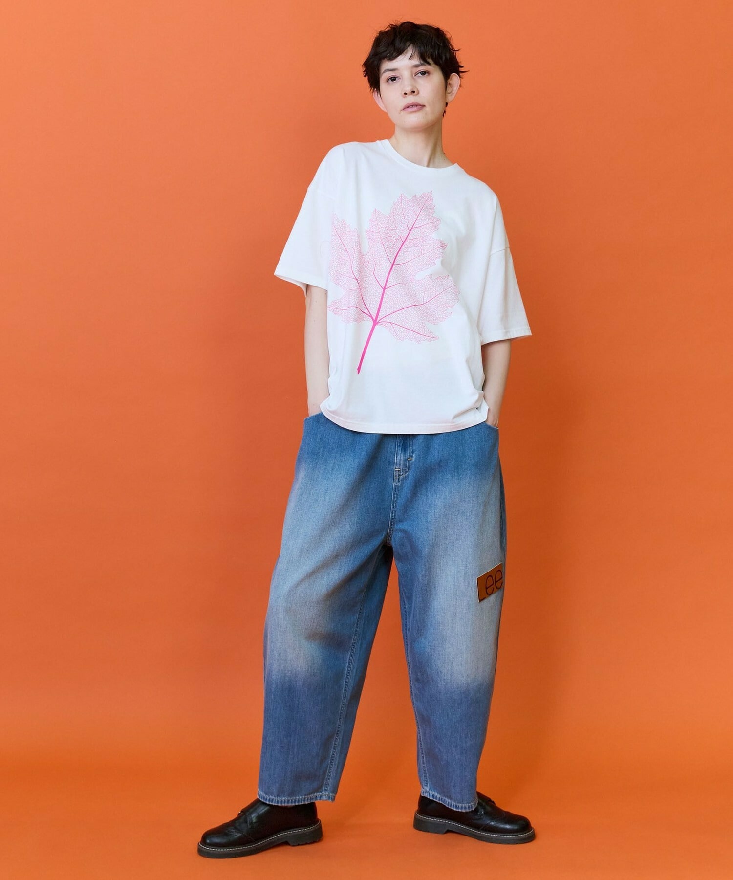 【FRAPBOIS】メープルTシャツ 詳細画像 ブラック 2