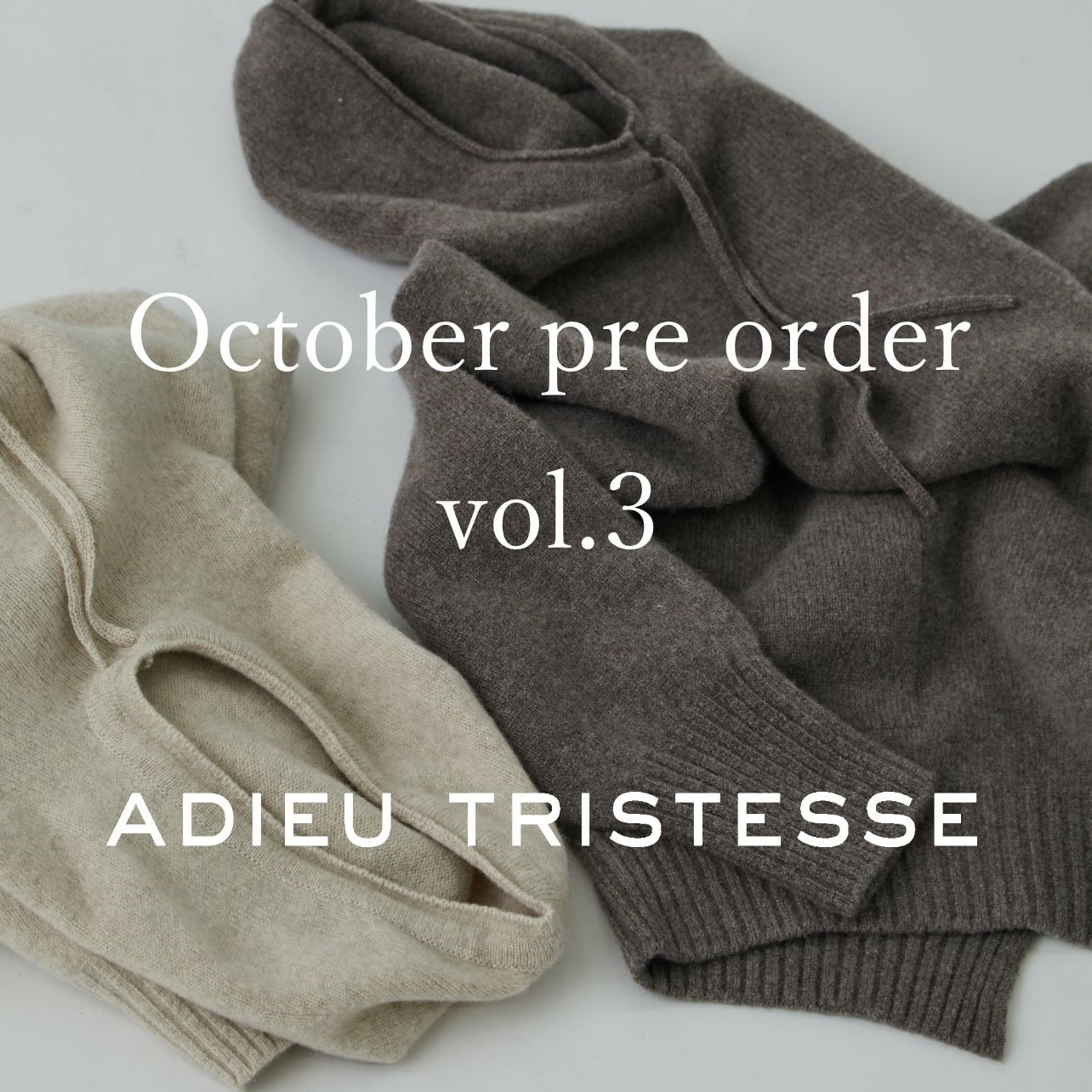October pre order vol.3