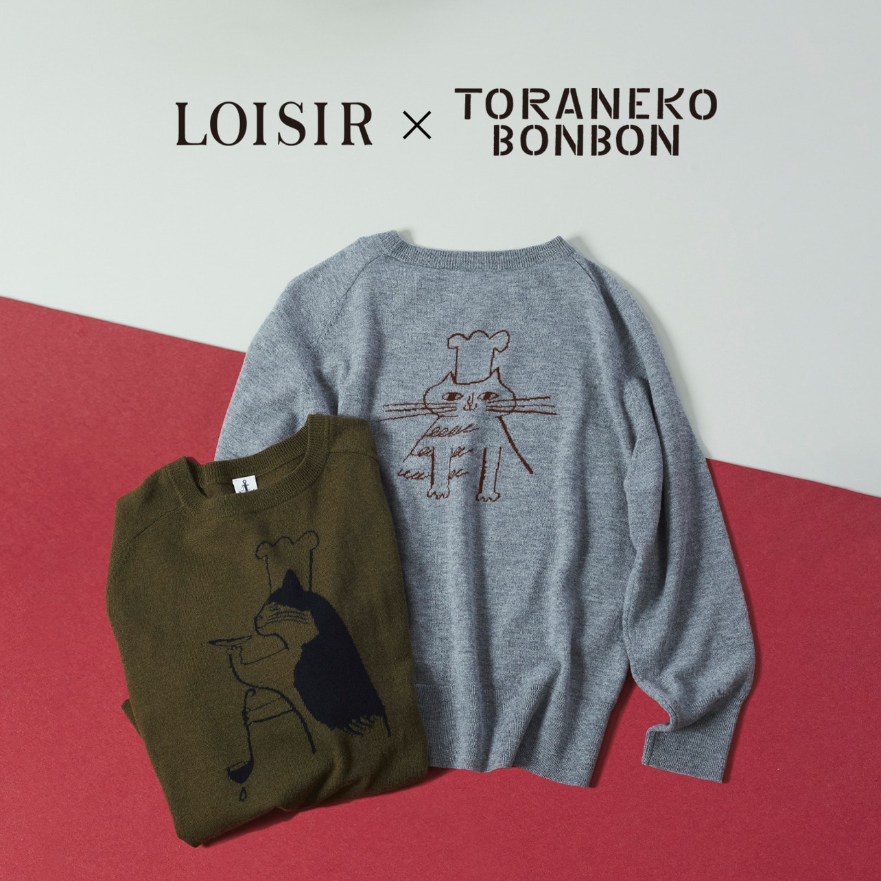 アーティストコラボ】LOISIR×TORANEKOBONBON BLACK NEKOブローチ-