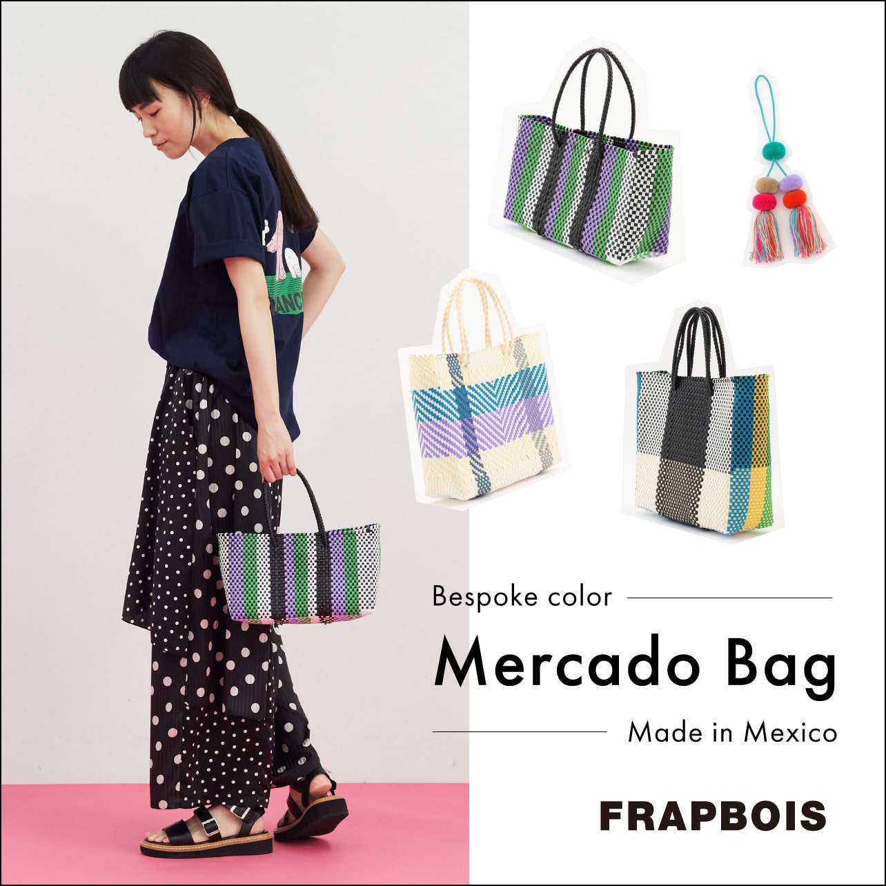 FRAPBOIS Mercado Bag