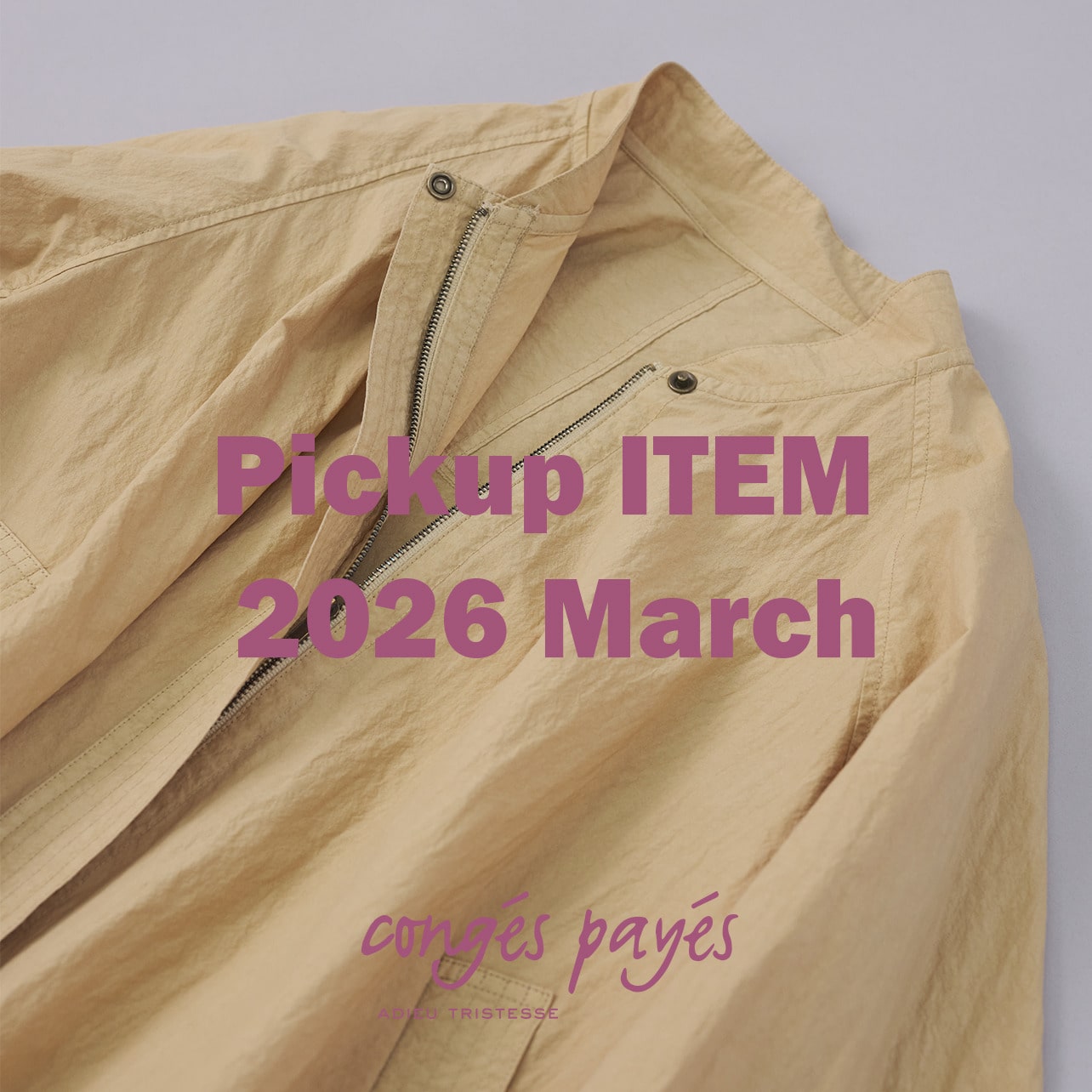 Pickup ITEM 2026 March