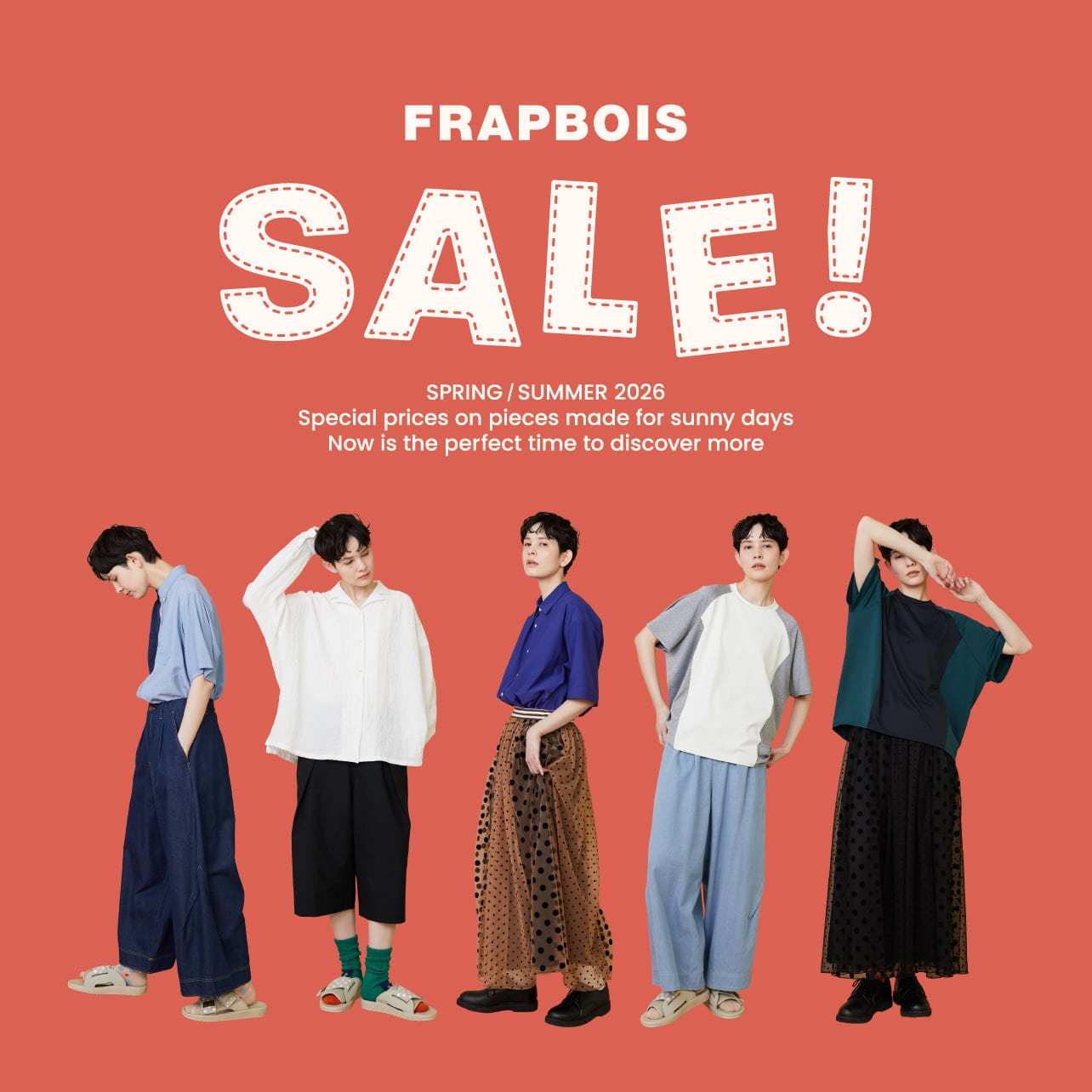 FRAPBOIS SALE START!