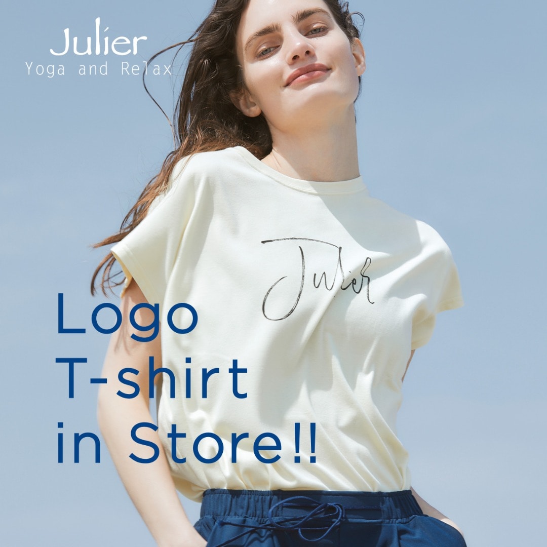 Julier?Logo T-shirt in store!!?